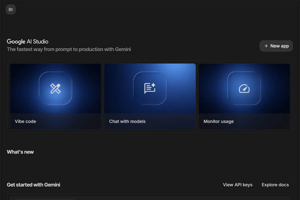 Google AI Studio