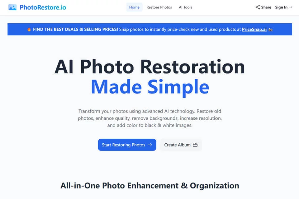 Photo Restoration