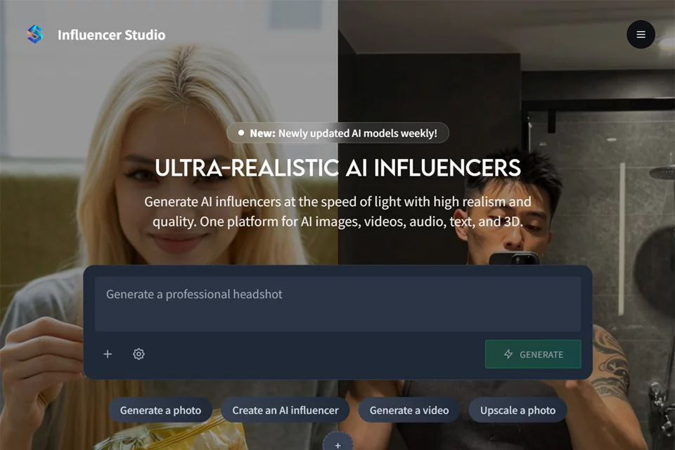 Influencer Studio