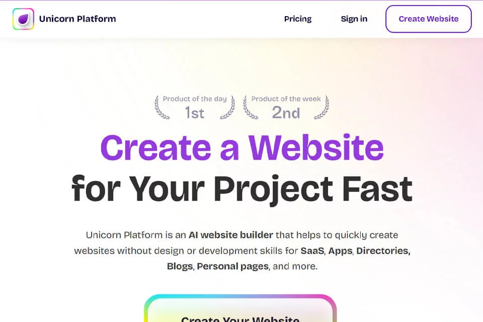 Unicorn Platform