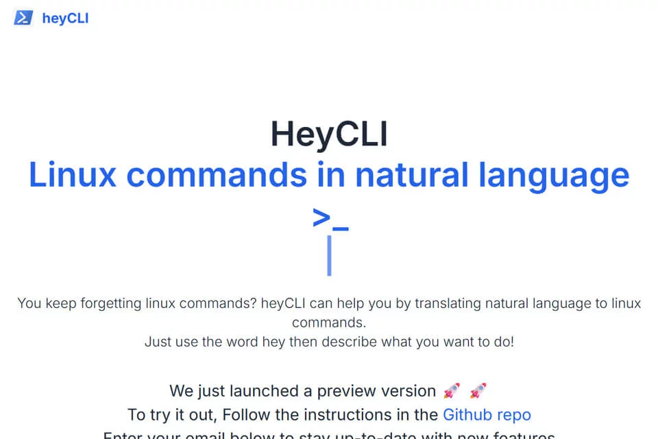 HeyCLI