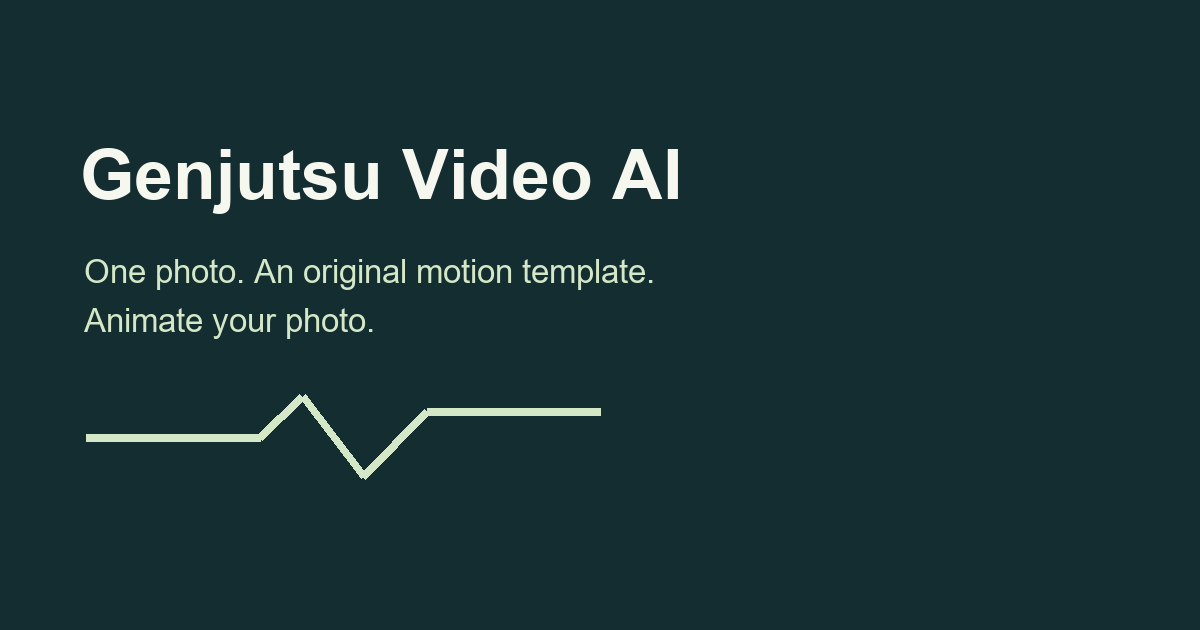 Genjutsu Video AI（独立舞蹈工具）